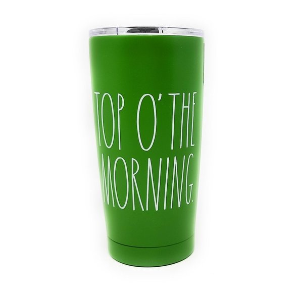 Rae Dunn St. Patrick's Day Top O' The Morning Insulated Coffee Mug - Picture 1 of 7